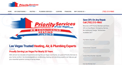 Desktop Screenshot of priorityserviceslasvegas.com